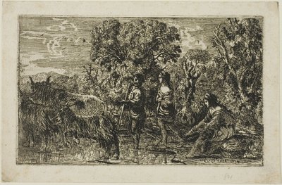 Il guado da Claude Lorrain