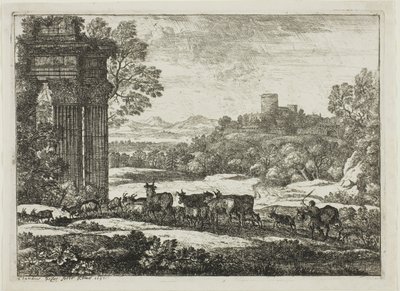 Il gregge che ritorna in tempo tempestoso da Claude Lorrain