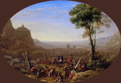 Il Passo di Susa preso da Luigi XIII nel 1629, ca 1631 da Claude Lorrain