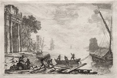 Il tramonto da Claude Lorrain