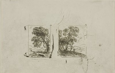 I due paesaggi da Claude Lorrain