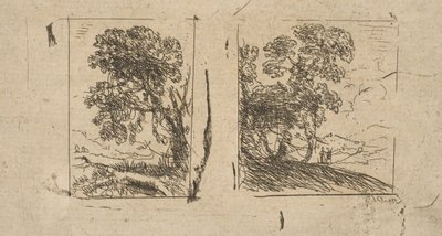 I due paesaggi da Claude Lorrain