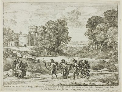 Il Tempo, Apollo e le Stagioni da Claude Lorrain
