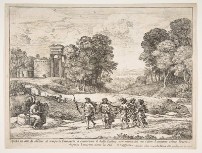 Tempo, Apollo e le Stagioni da Claude Lorrain