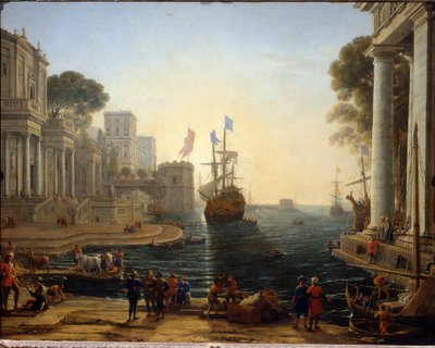 Ulisse presenta Criseide a suo padre da Claude Lorrain