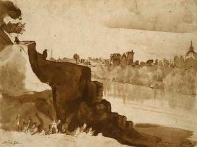 Veduta del Tevere a Roma da Claude Lorrain