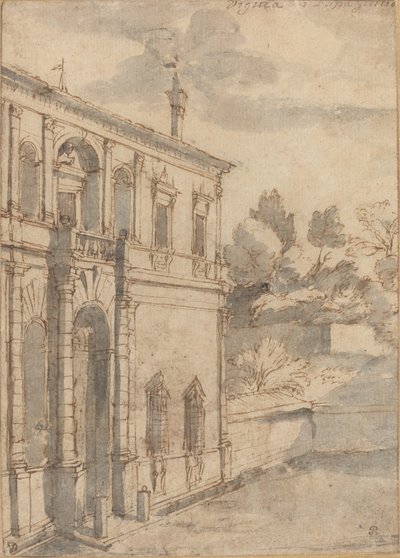 Villa di Papa Giulio da Claude Lorrain
