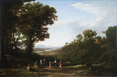 Contadini che ballano da Claude Lorrain
