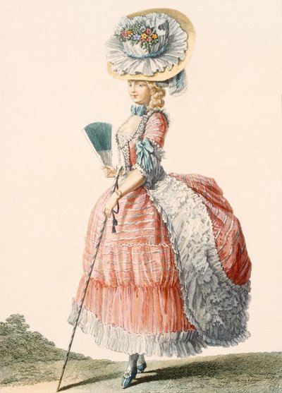 Abito da passeggio per signore, inciso da Dupin, tavola da 