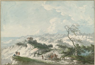 Seconda Vista della Campagna di Agrigento da Claude Louis Chatelet
