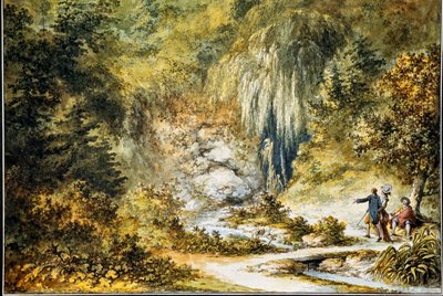 Vista del giardino, da 