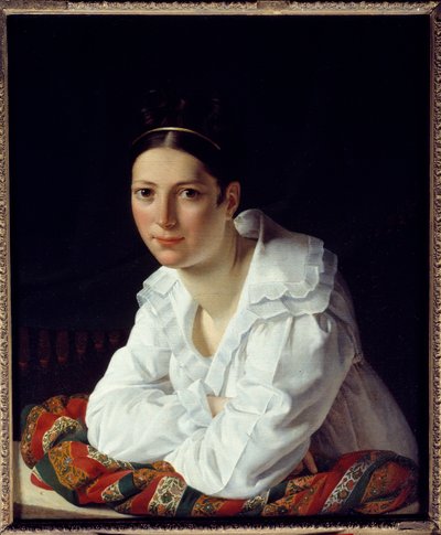 Ritratto di Madame Claude Marie Dubufe da Claude Marie Dubufe