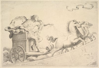 Allegoria in onore di Luigi XIV da Claude Mellan