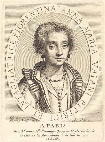Anna Maria Vaiani da Claude Mellan