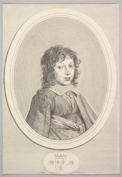 Armand de Bourbon, principe di Conti da Claude Mellan