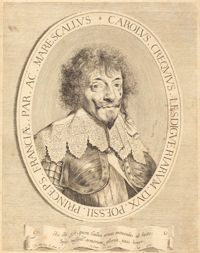 Carlo I de Crequi, Duca di Lesdiguières da Claude Mellan