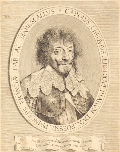 Carlo I de Crequi, Duca di Lesdiguières da Claude Mellan