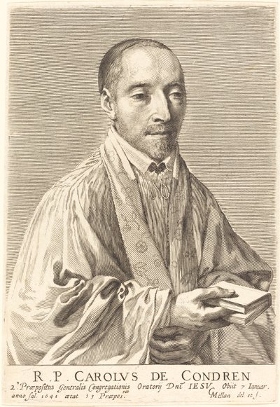 Charles de Condren da Claude Mellan