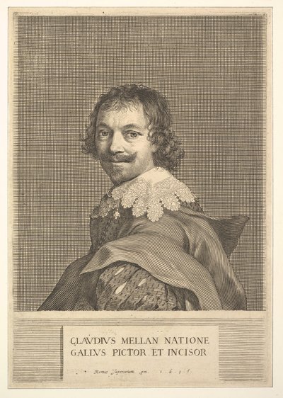 Claude Mellan: Autoritratto da Claude Mellan
