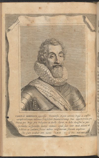 Claude de Marolles da Claude Mellan