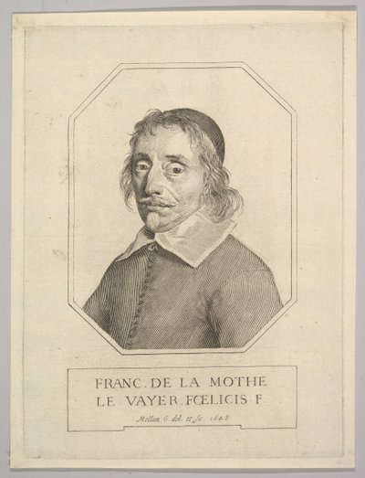 François de La Mothe Le Vayer da Claude Mellan