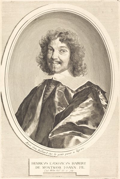 Henri-Louis Habert de Montmor da Claude Mellan