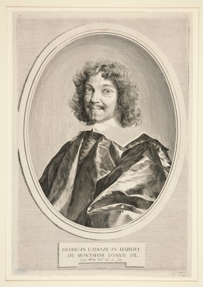 Henri Louis Habert de Montmor da Claude Mellan