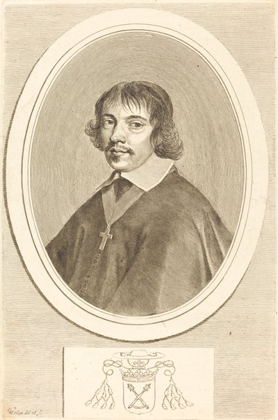 Jean-François Paul de Gondi, Cardinale di Retz da Claude Mellan