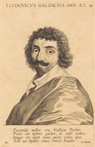 Jean-Louis Guez de Balzac da Claude Mellan