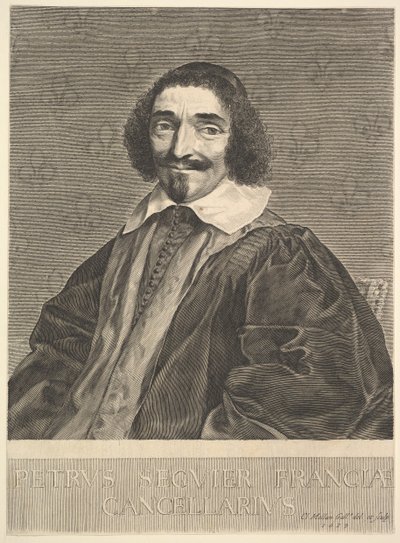 Il cancelliere Pierre Séguier, 1639 da Claude Mellan