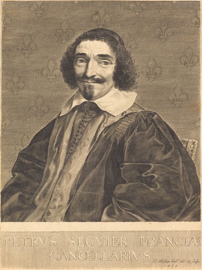Pierre Seguier da Claude Mellan