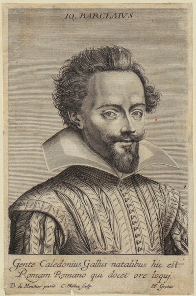Ritratto di Jean Barclay da Claude Mellan