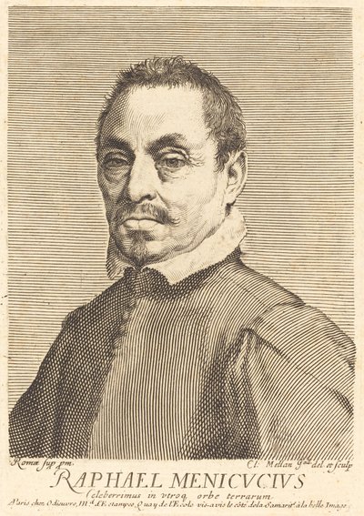 Raffaello Menicucci da Claude Mellan