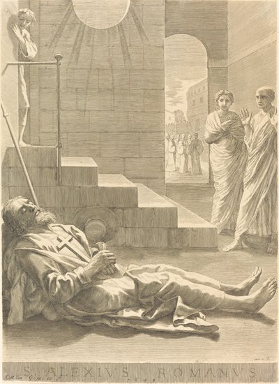 San Alessio da Claude Mellan