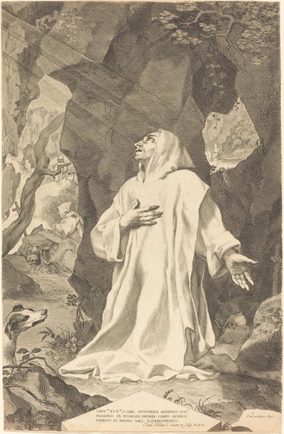 San Bruno da Claude Mellan