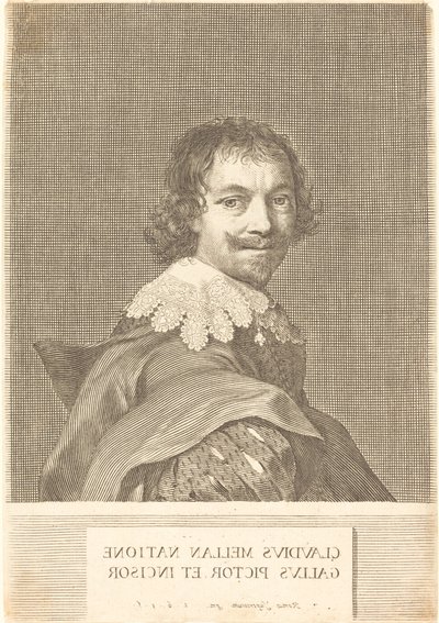 Autoritratto da Claude Mellan
