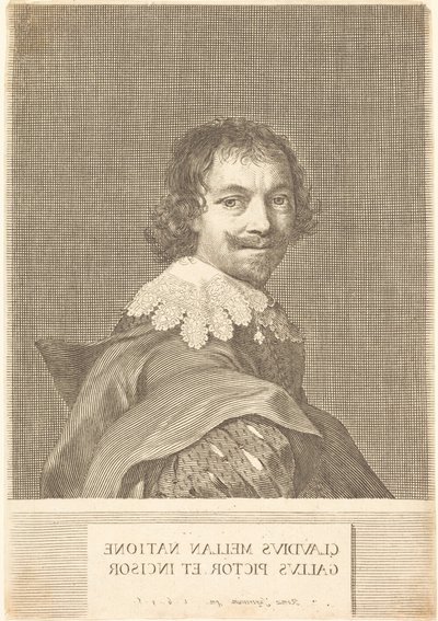 Autoritratto da Claude Mellan