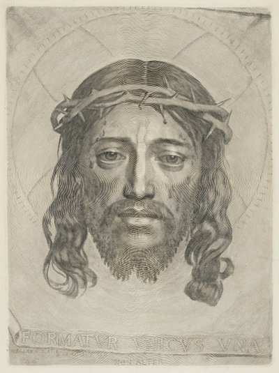 Il Sudario da Claude Mellan