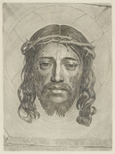 Il sudario da Claude Mellan