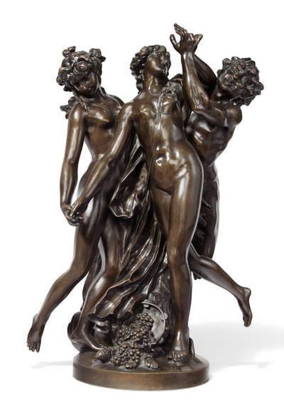 Le Tre Grazie, c.1860 da Claude Michel (after) Clodion
