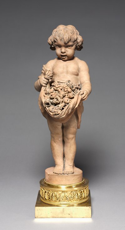 Bambino che porta frutta e fiori da Claude Michel Clodion
