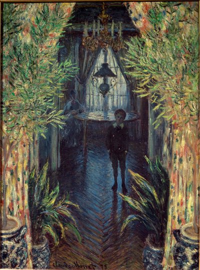 Un angolo di un appartamento da Claude Monet