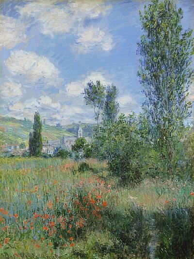 Veduta di Vétheuil. 1880 da Claude Monet