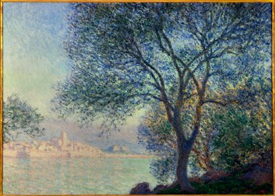 Antibes, vista del Salis da Claude Monet