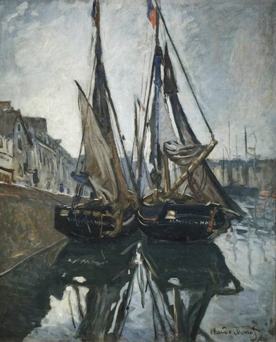 Barche da Claude Monet