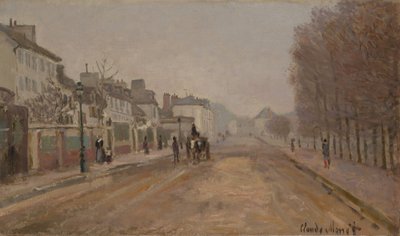 Boulevard Héloise, Argenteuil da Claude Monet