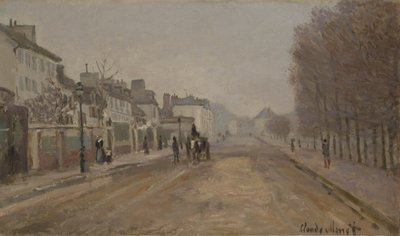Boulevard Héloise, Argenteuil da Claude Monet
