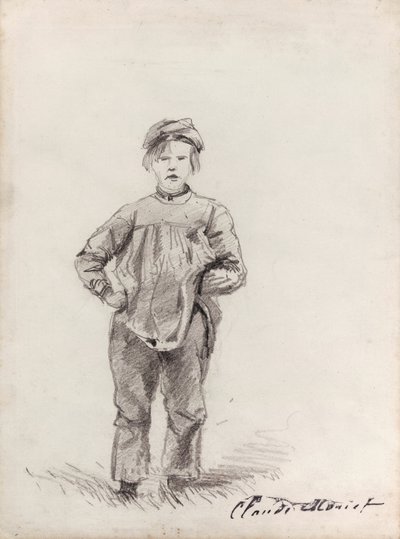 Ragazzo in campagna da Claude Monet