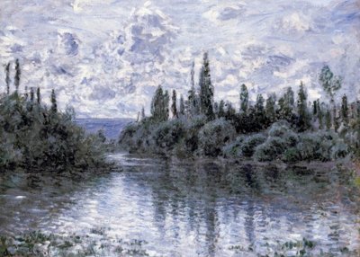 Braccio della Senna vicino a Vétheuil da Claude Monet