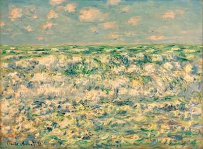 Onde che si infrangono da Claude Monet